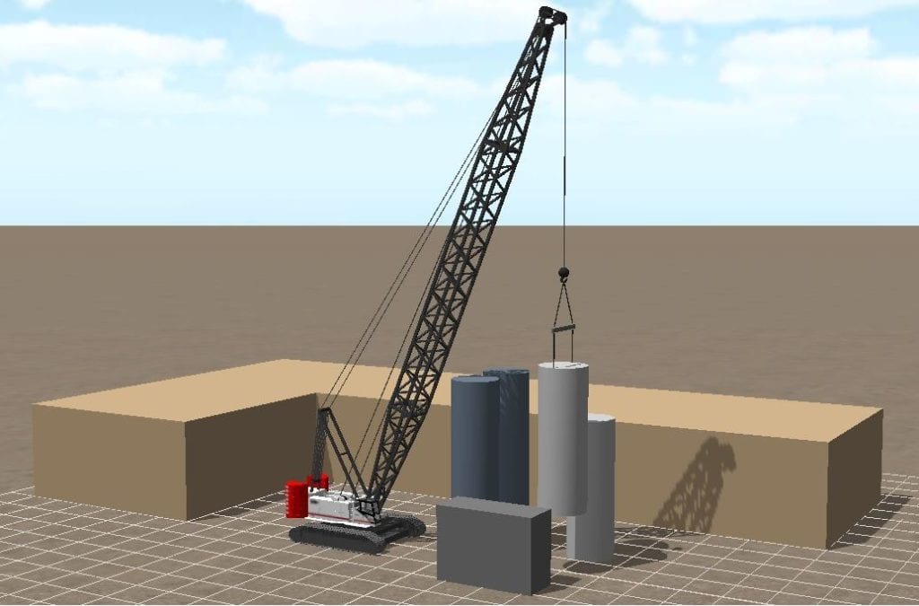 Um plano de elevação 3D da AIA Software