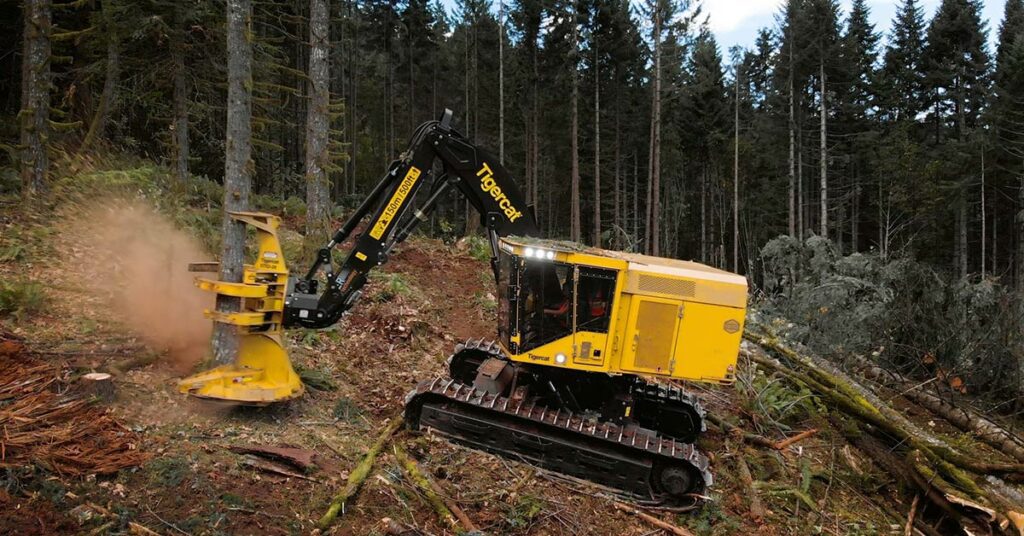 Tigercat Feller Buncher