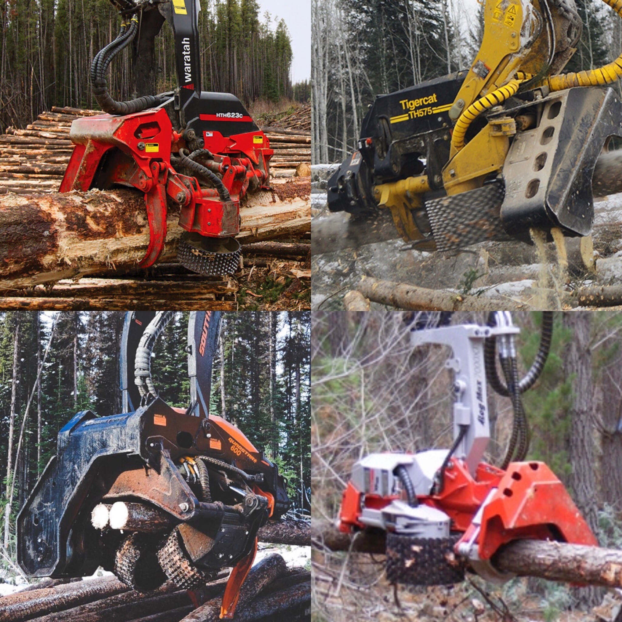 Timber Harvesting Processing Heads