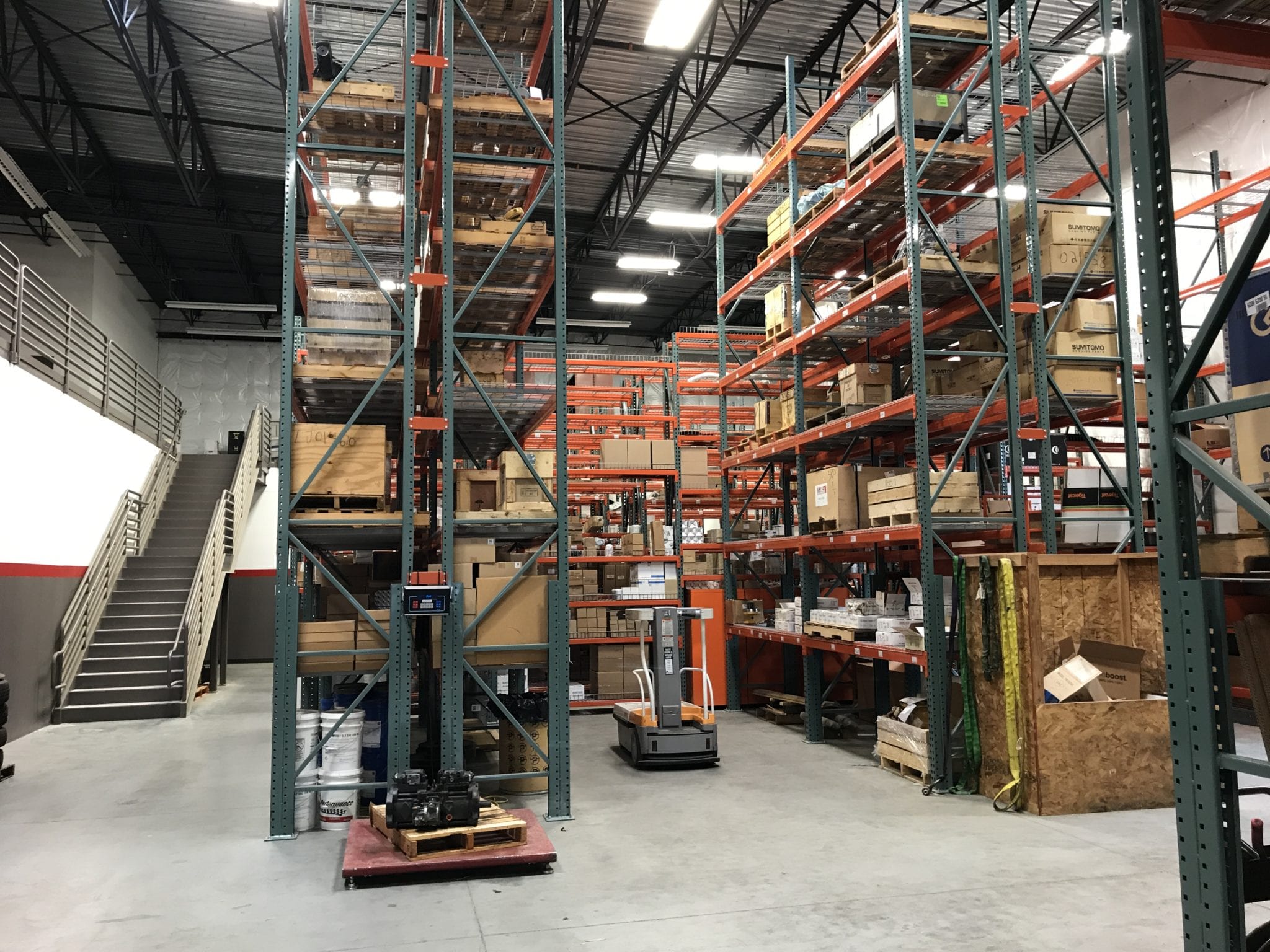 Equipment Parts Warehouse