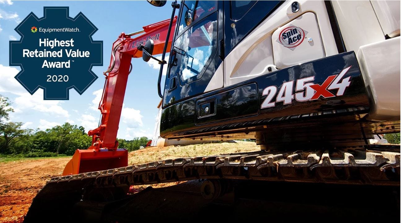 Link-Belt Excavators | Won A Value Award | Triad Machinery