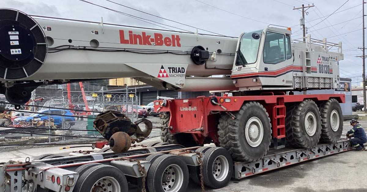 Link-Belt Crane for sale from Triad Machinery