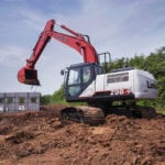 X4 Series Excavator Digging