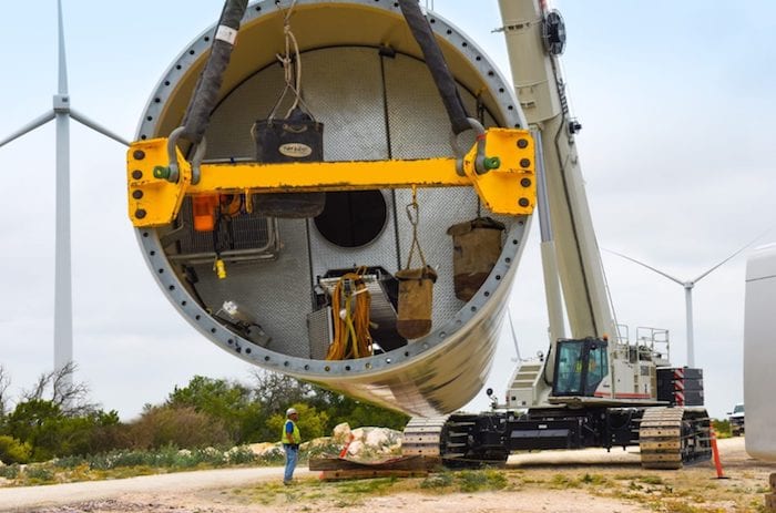 A Demonstration of Wind Speed Crane Safety